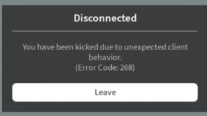 Roblox:You Have Been Kicked Due To Unexpected Client Behavior Roblox