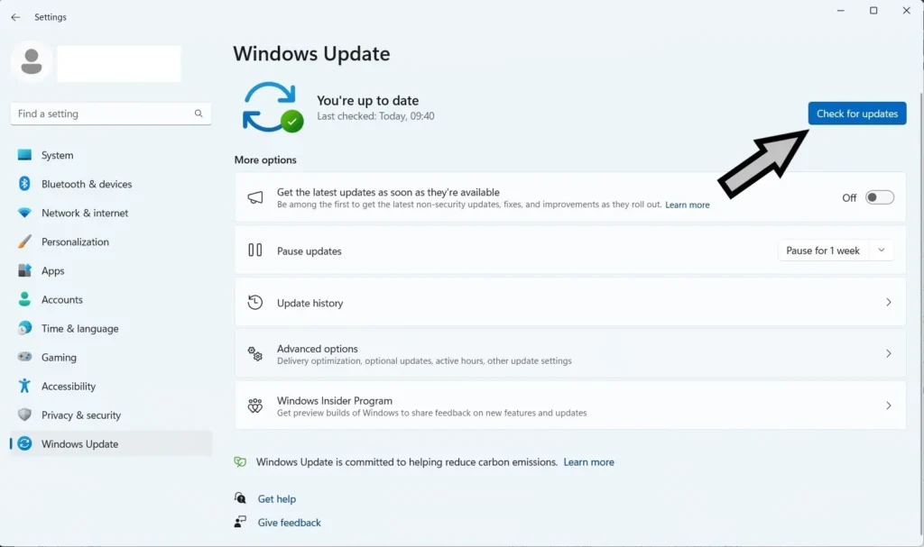 Windows update