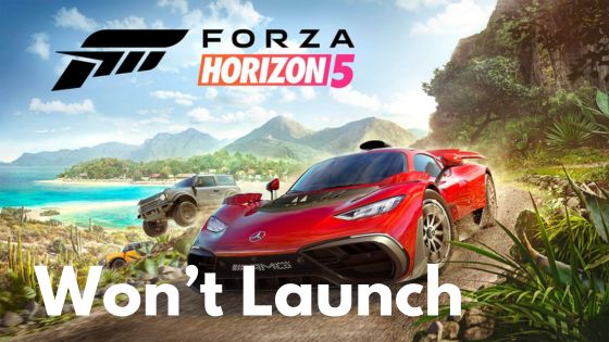 forza horizon 5 not launch