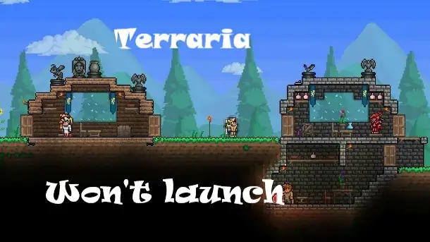 terraria won't launch
