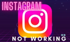 instagram not working