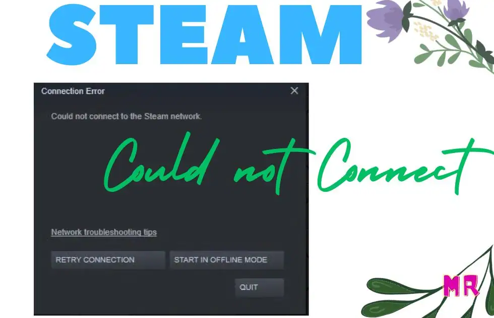 steam could not connect