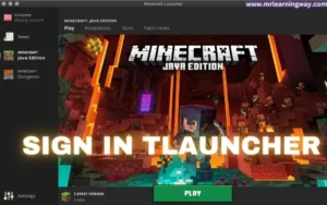 HOW TO SIGN IN TLAUNCHER