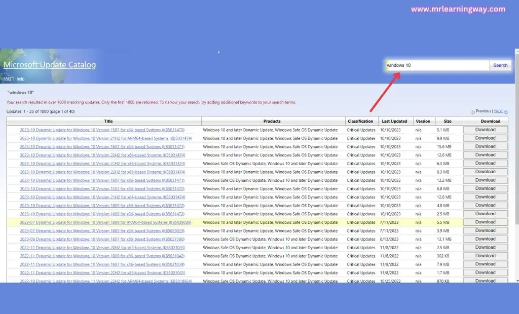 Quick & Easy Microsoft Update Catalog Download Simple Tips