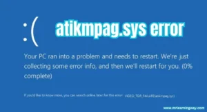 atikmpag.sys error windows 10 fix