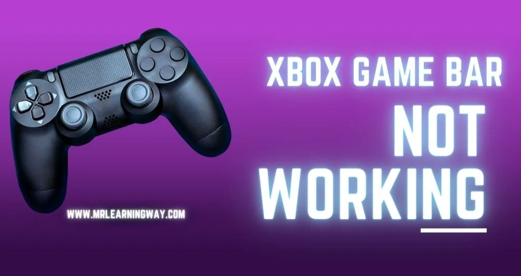 xbox game bar not working