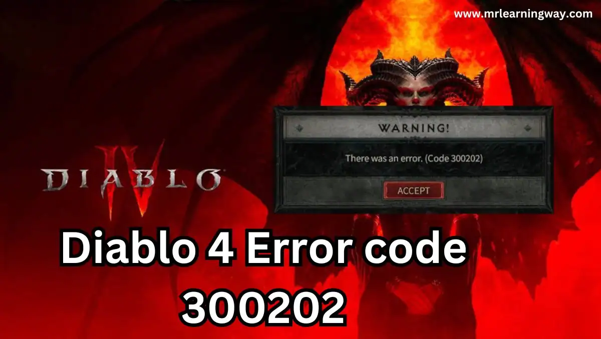 Diablo 4 error code 300202