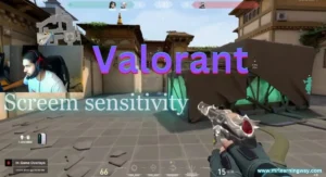 scream sensitivity valorant 2023:crosshair,settings