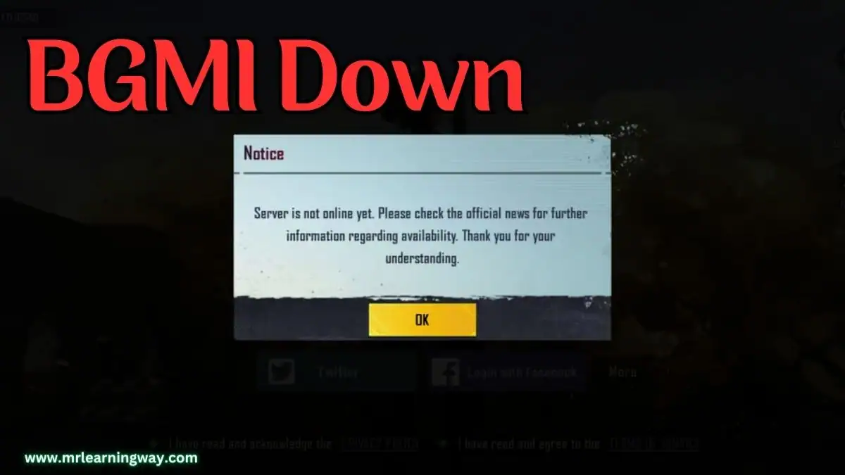 bgmi server down today when will start