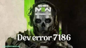 How to fix dev error 7186 in MW 2