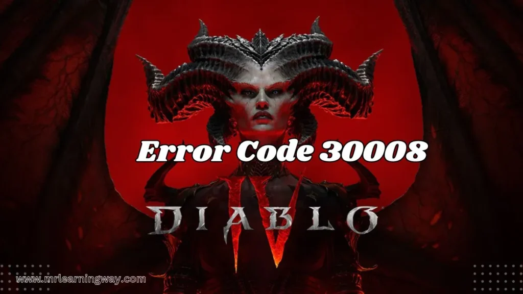 Diablo 4 error code 30008