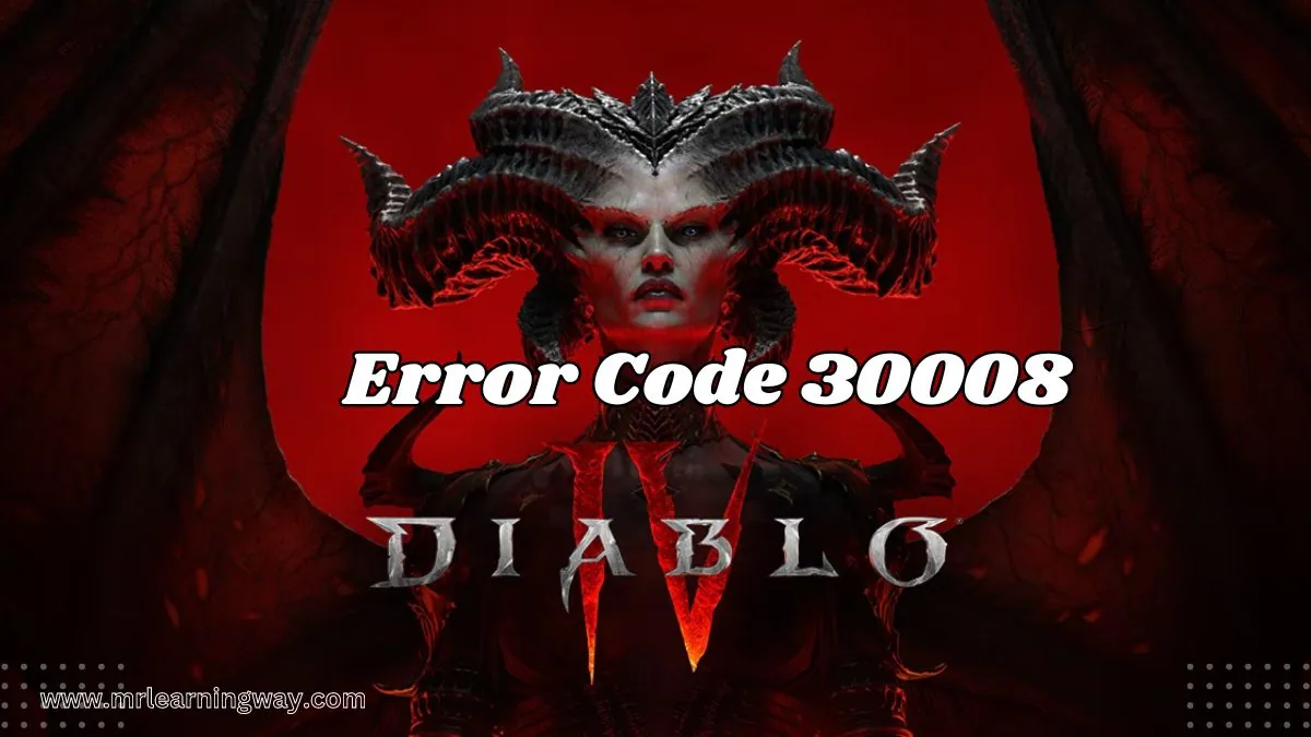 Diablo 4 error code 30008