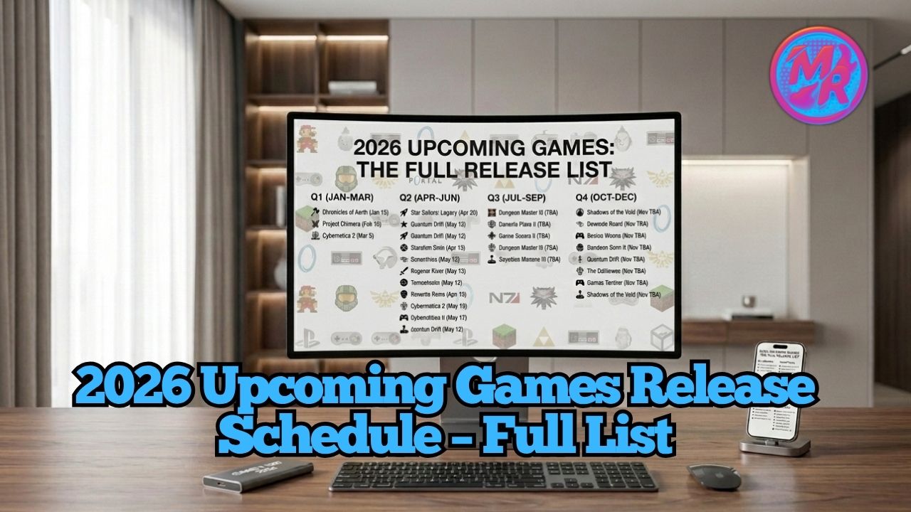 2026 Upcoming Games Release Schedule Full List 2026 Upcoming Games Release Schedule - Full List 
