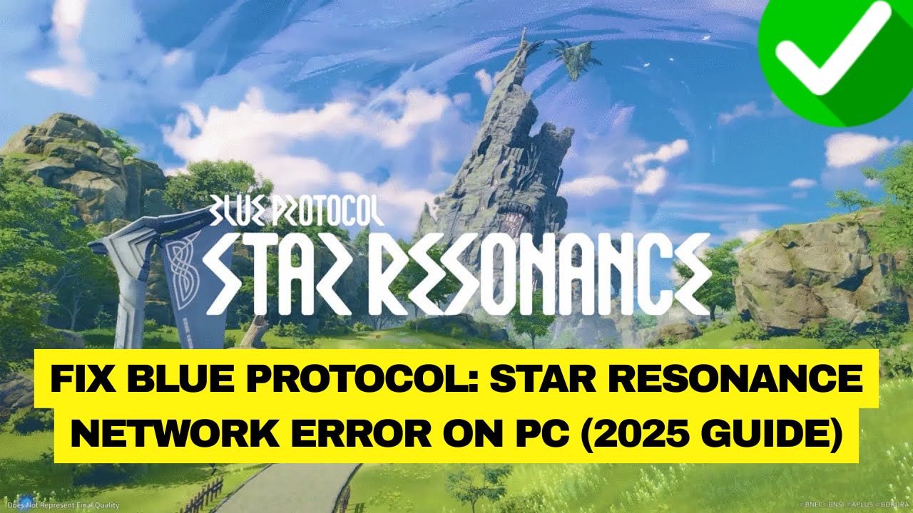 Blue Protocol Network Error