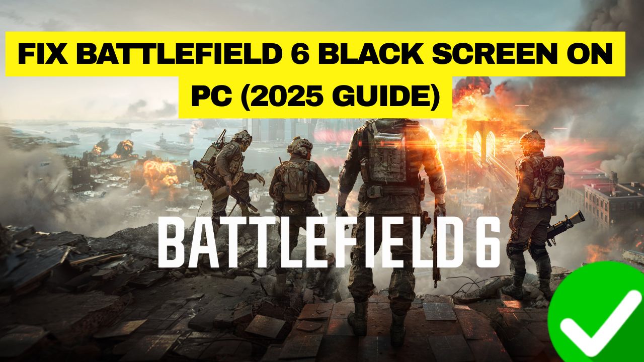 Battlefield 6 Black Screen
