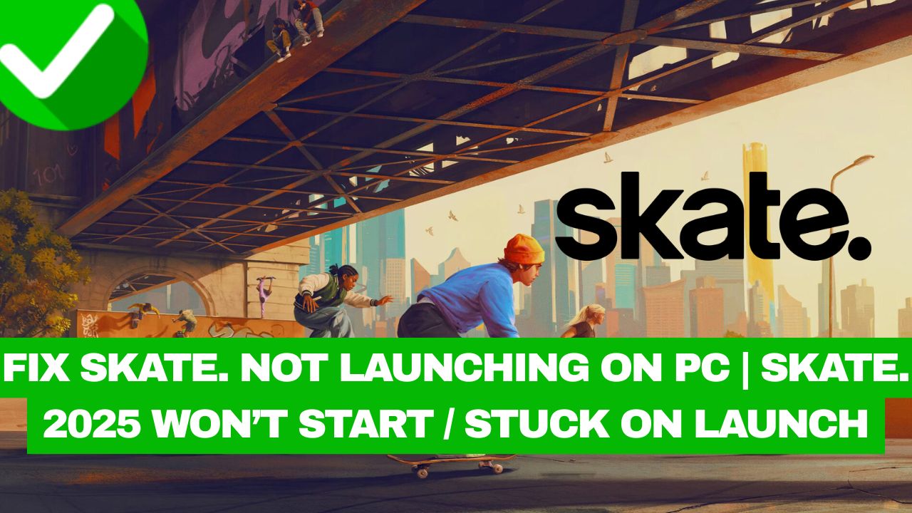 Skate not launching on PC