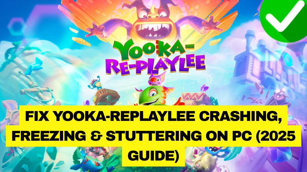 Yooka-Replaylee Crashing