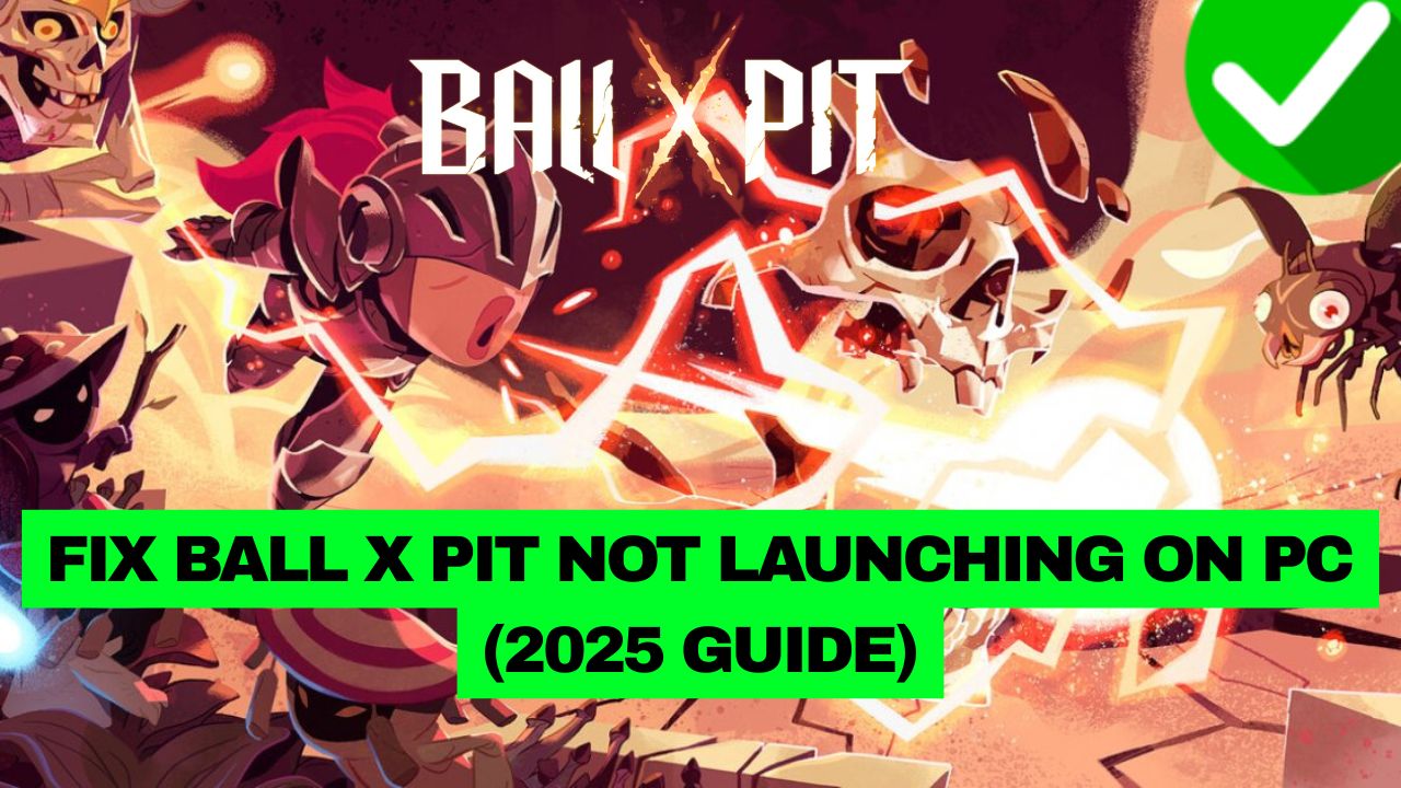 BALL x PIT Not Launching