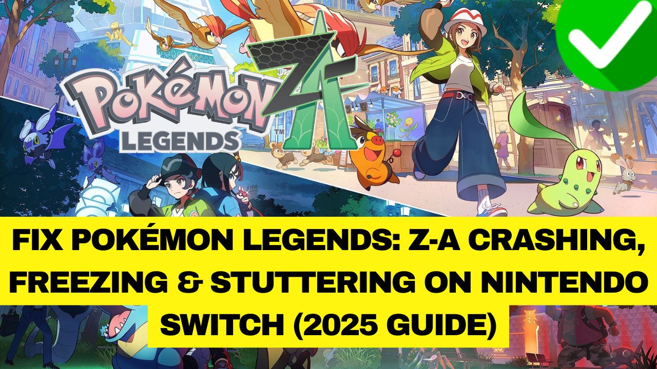 Pokémon Legends Z-A Crashing