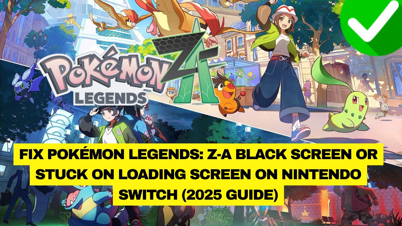 Pokémon Legends Z-A Black Screen