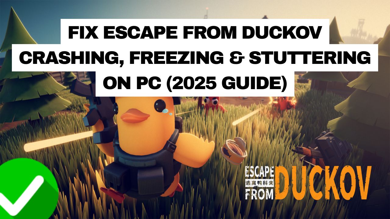 Escape From Duckov Crashing