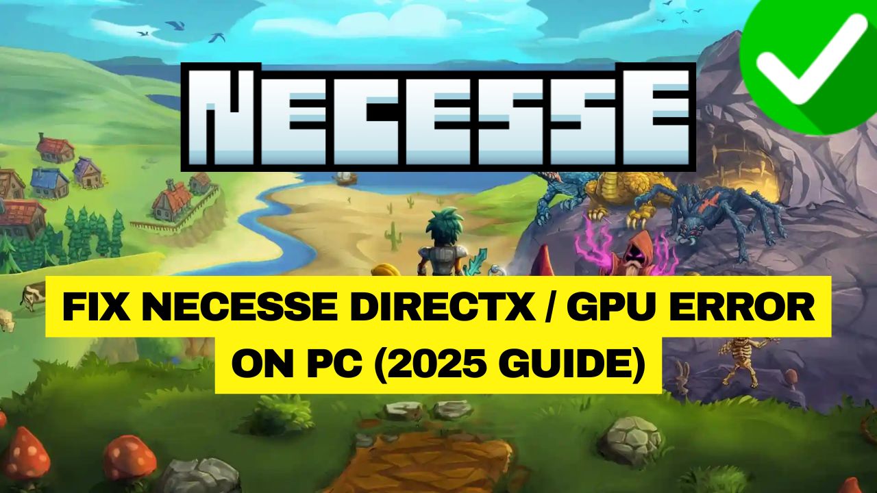 Necesse DirectX Error