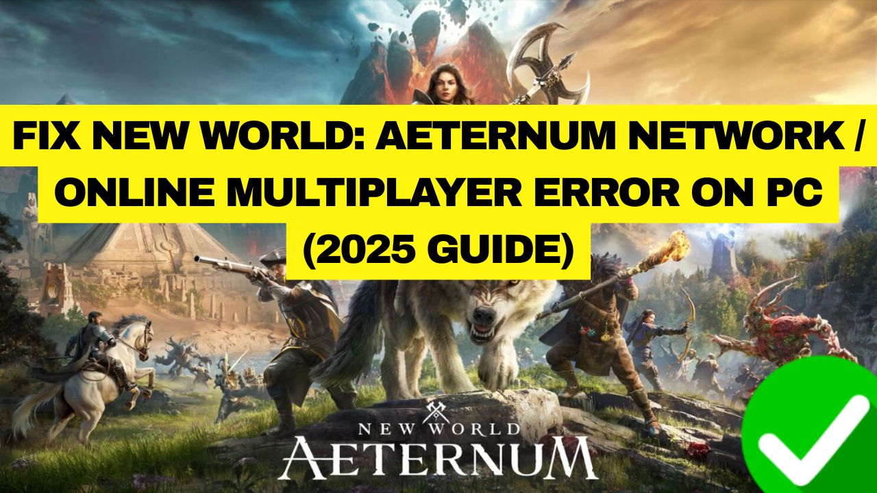 New World Aeternum Network Error