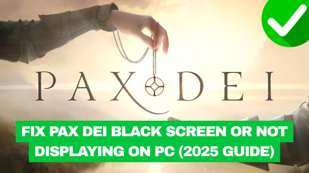 Pax Dei Black Screen