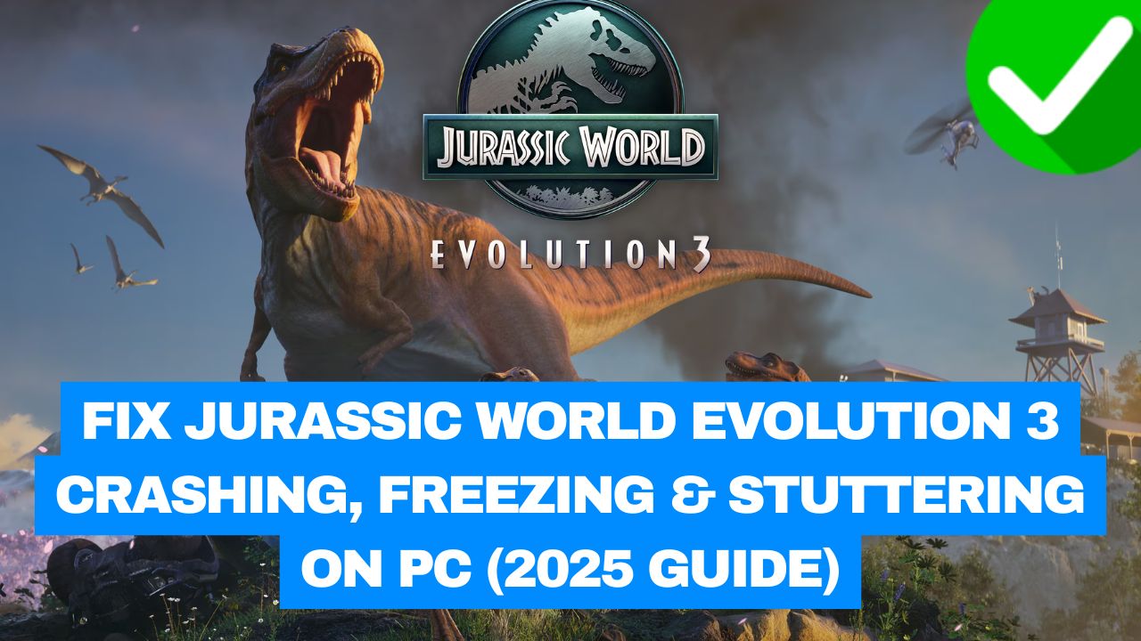 Jurassic World Evolution 3 Crashing