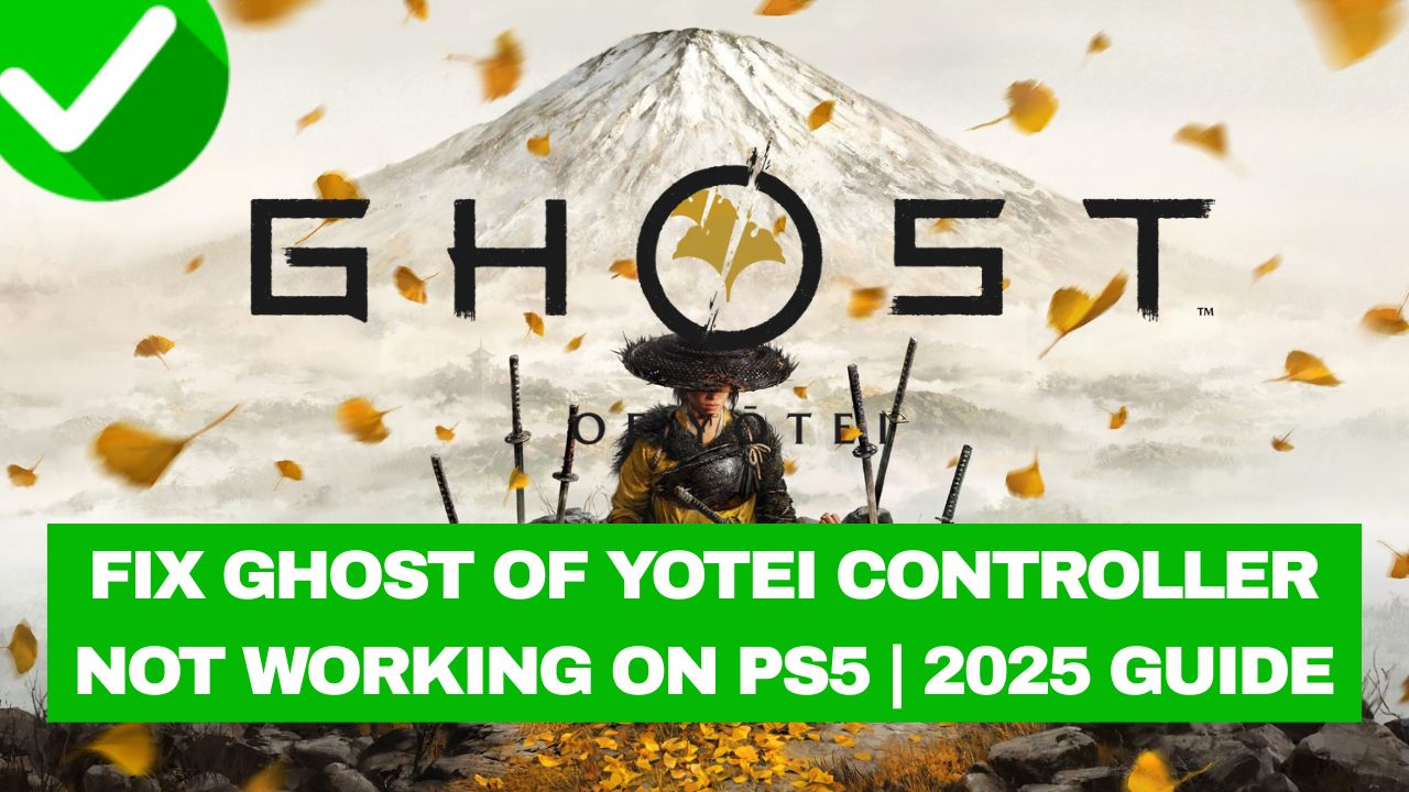Fix Ghost of Yotei Controller Not Working