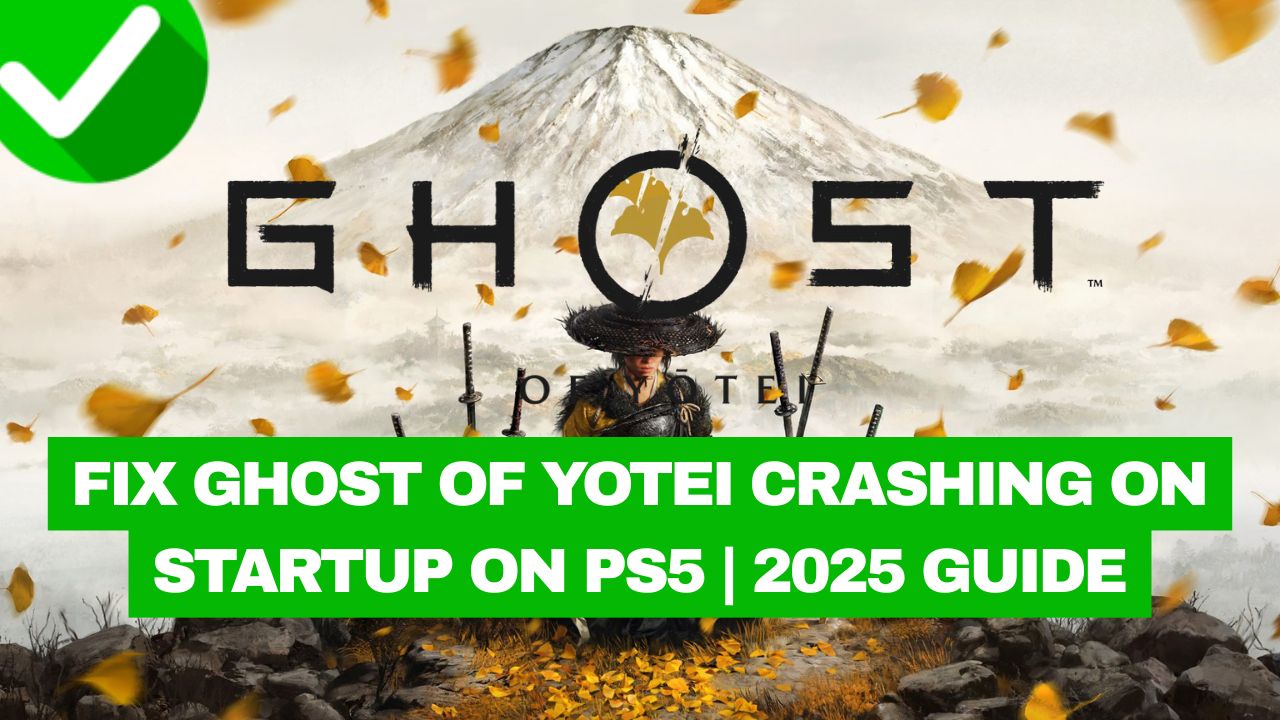 Ghost of Yotei Crashing