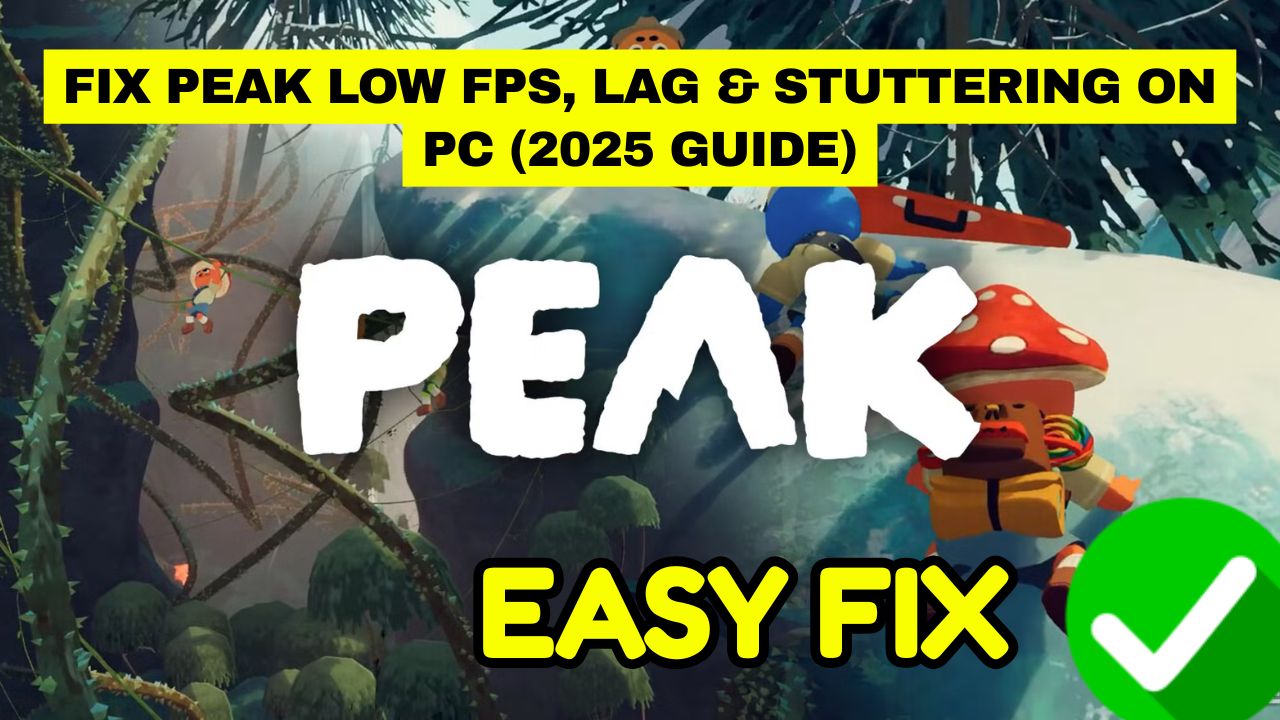 PEAK Low FPS