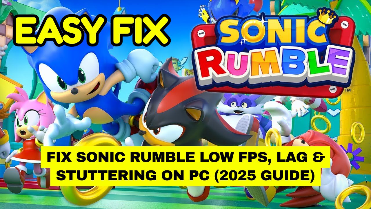 Sonic Rumble Low FPS