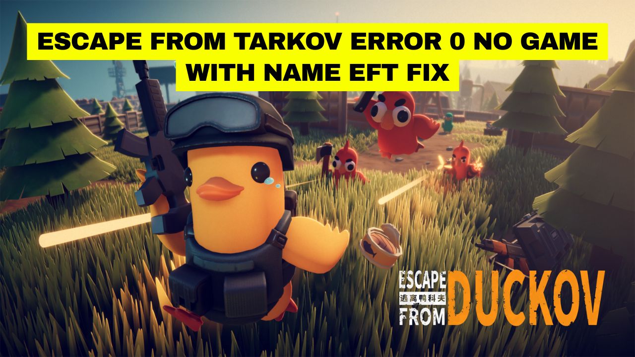 Escape from Tarkov Error 0
