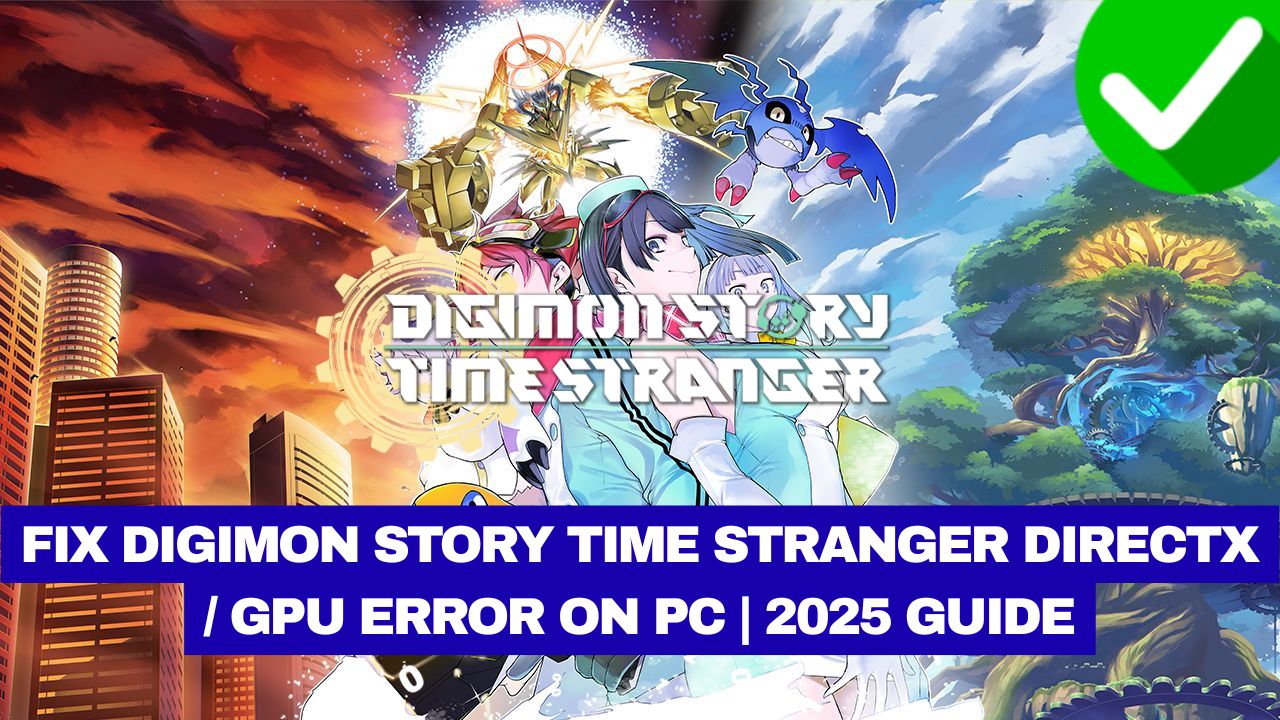 Digimon DirectX GPU Error