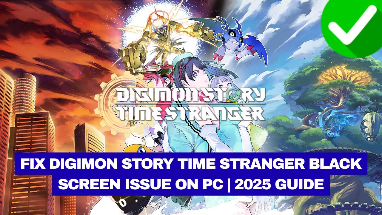 Digimon Black Screen PC