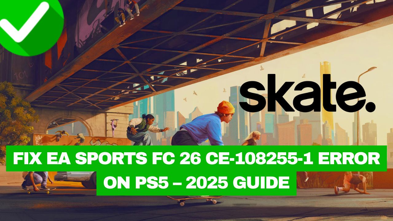 Skate Error Code 852146987 on PC