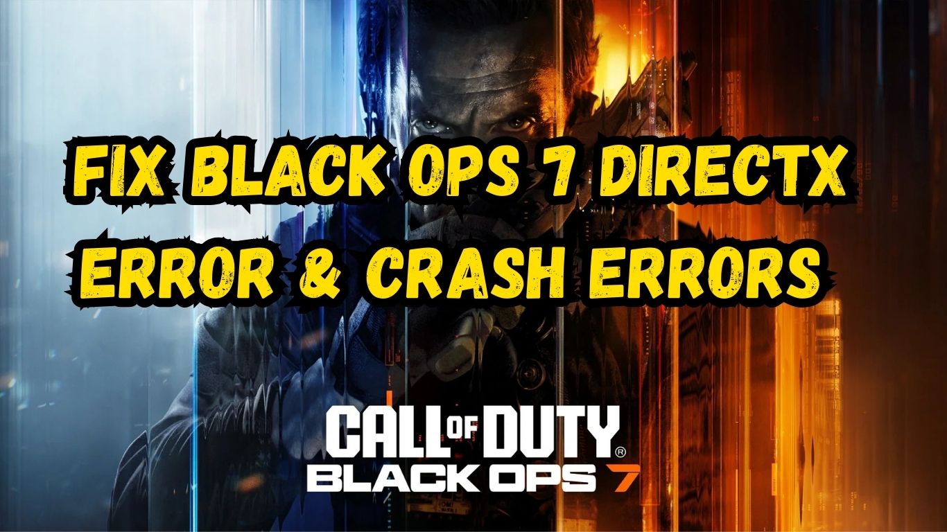 Black Ops 7 fix errors